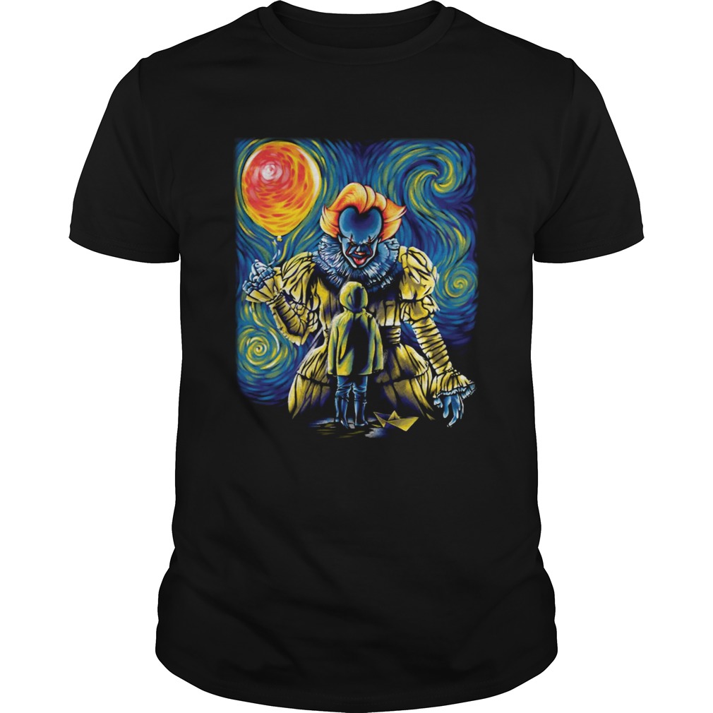 Pennywise IT Starry Night shirt