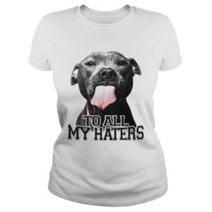 Pitbull to all my haters ladies tee