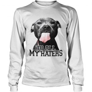 Pitbull to all my haters longsleeve tee