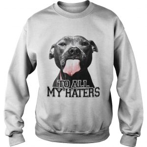 Pitbull to all my haters sweatshirt