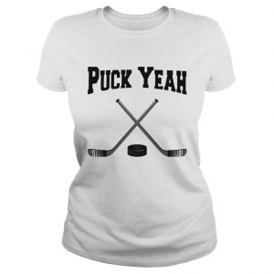 Puck Yeah Hockey ladies tee