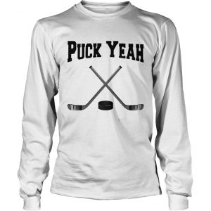 Puck Yeah Hockey longsleeve tee