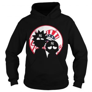 Rick and Morty New York Yankees baseball hoodie