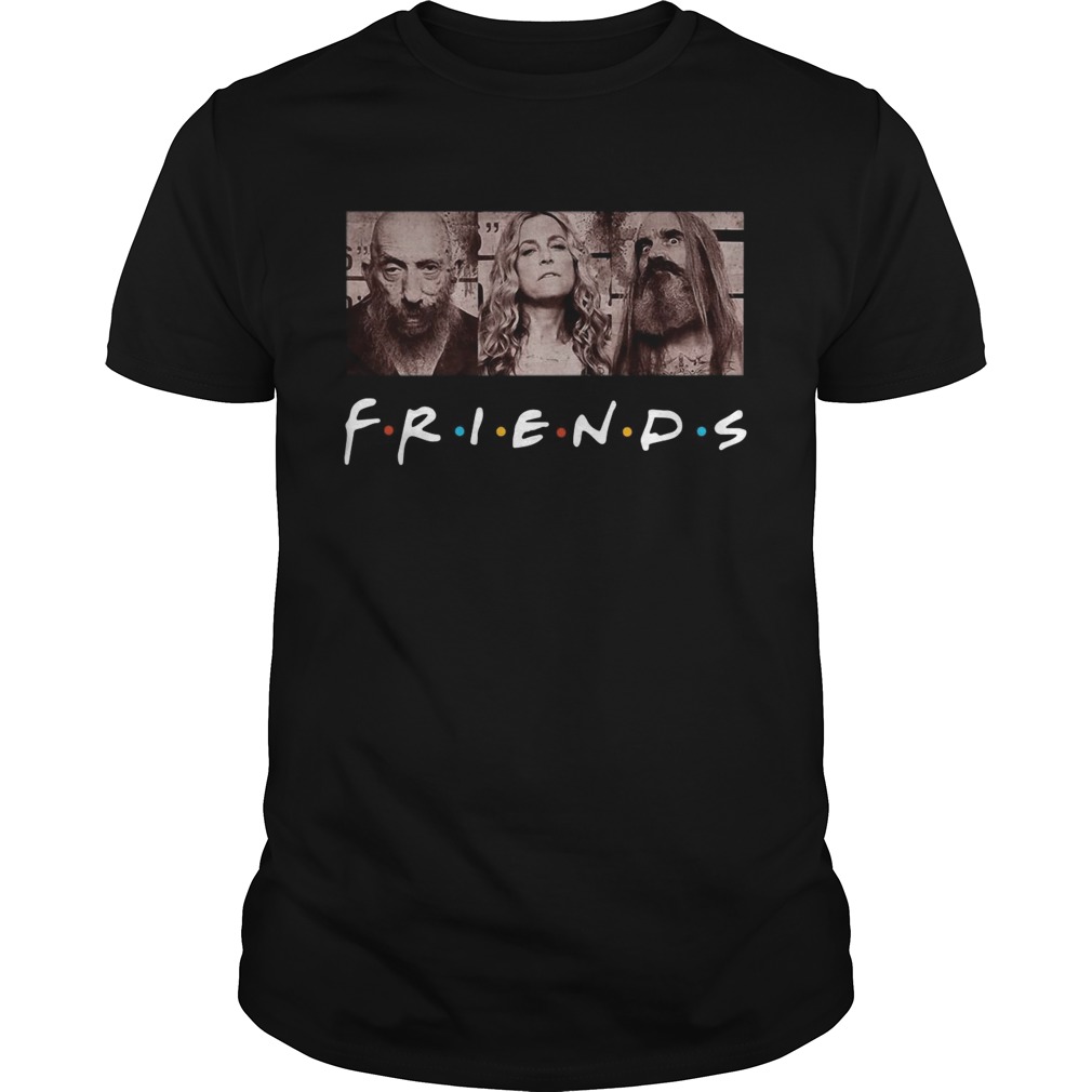 Rob Zombie 3 from hell friends shirt