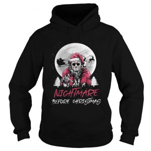 Santa Jason Vorhees I ams nightmare before christmas hoodie