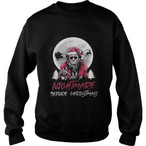 Santa Jason Vorhees I ams nightmare before christmas sweatshirt