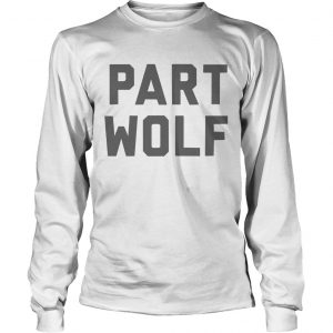 Stay Foxx Part Wolf longsleeve tee