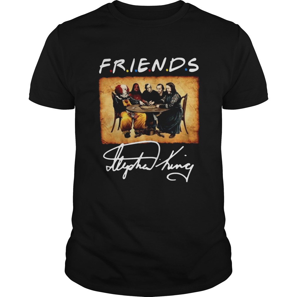 Stephen King novel characters friends shirt