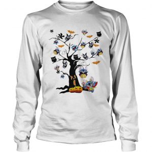 Stitch tree Halloween longsleeve tee