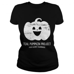 Teal Pumpkin Project food allergy awareness ladies tee