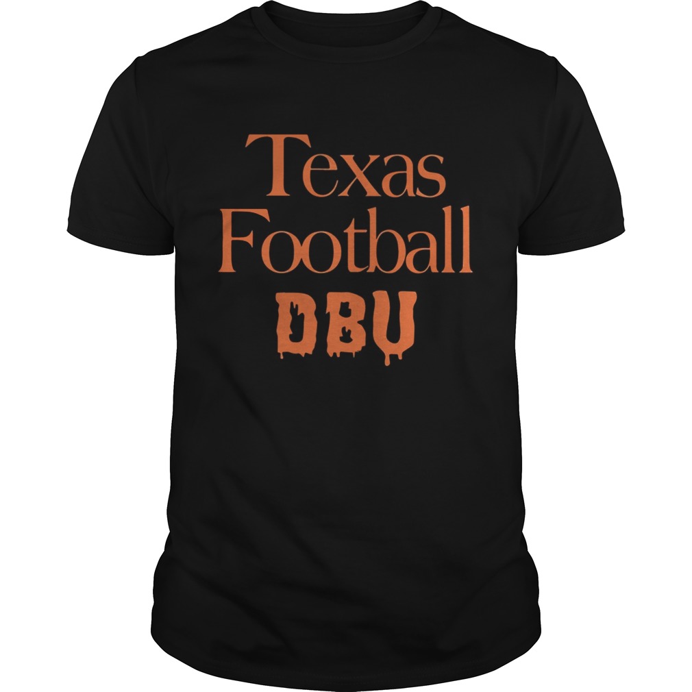 Texas Football DBU shirt