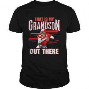 That is my grandson out there football unisex