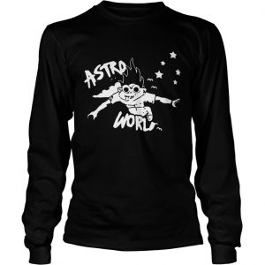 Travis scott astroworld look mom i can fly merch longsleeve tee