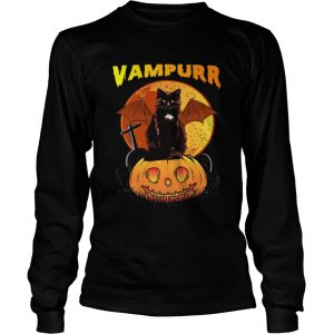 Vampurrr Halloween longsleeve tee