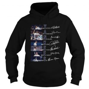 Yankees Andy Pettitte Mariano Rivera Bernie Williams signature hoodie