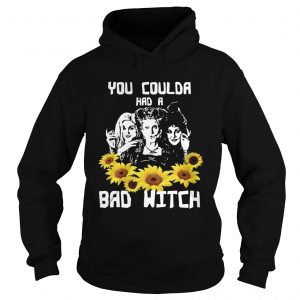 You coulda had a bad witch Hocus Pocus sunflowers hoodie