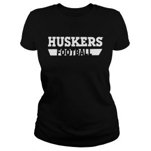 Youth Nebraska Cornhuskers Scarlet Locker Practice Sideline Football ladies tee