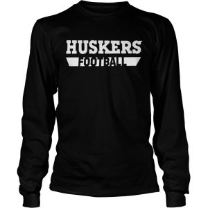 Youth Nebraska Cornhuskers Scarlet Locker Practice Sideline Football longsleeve tee