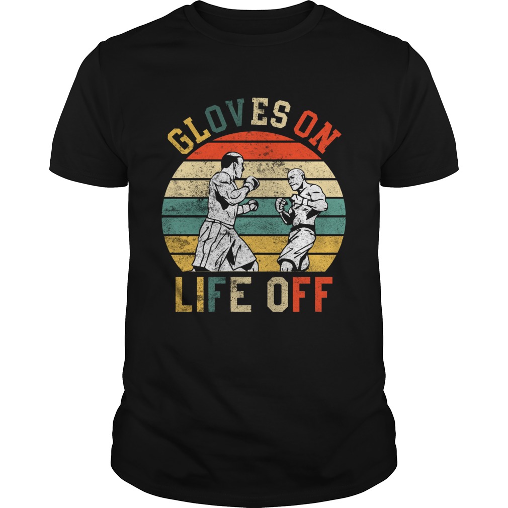 Vintage Gloves on life off shirt