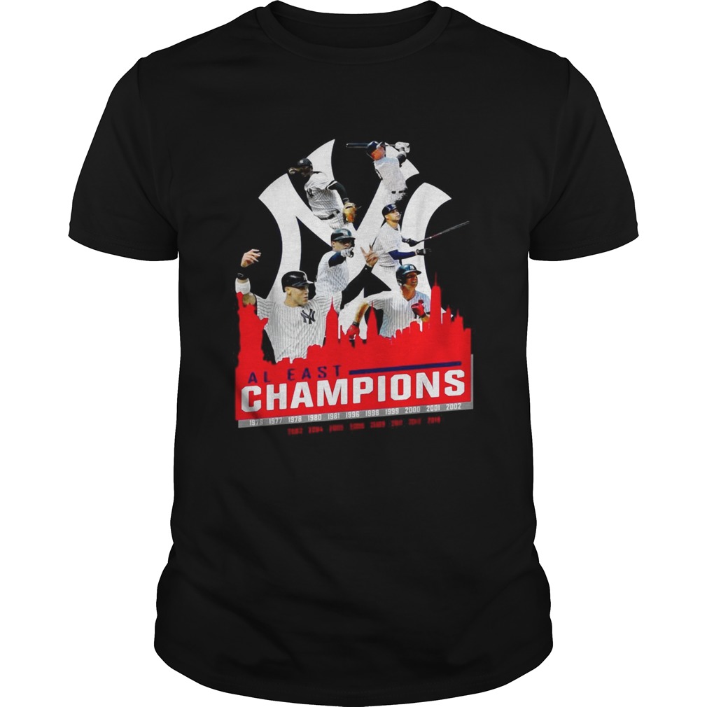 New York Yankees al east champions shirt