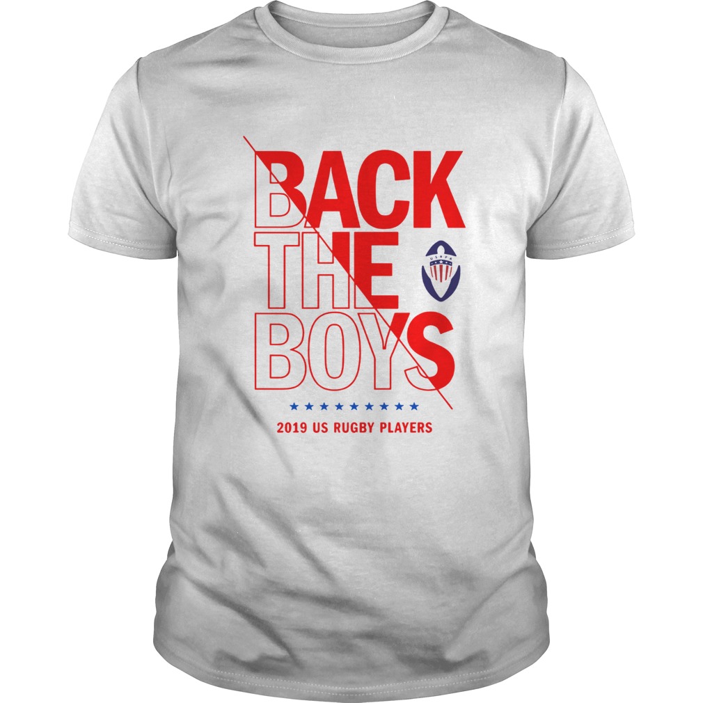 Back the boy 2019 US rugby players shirt