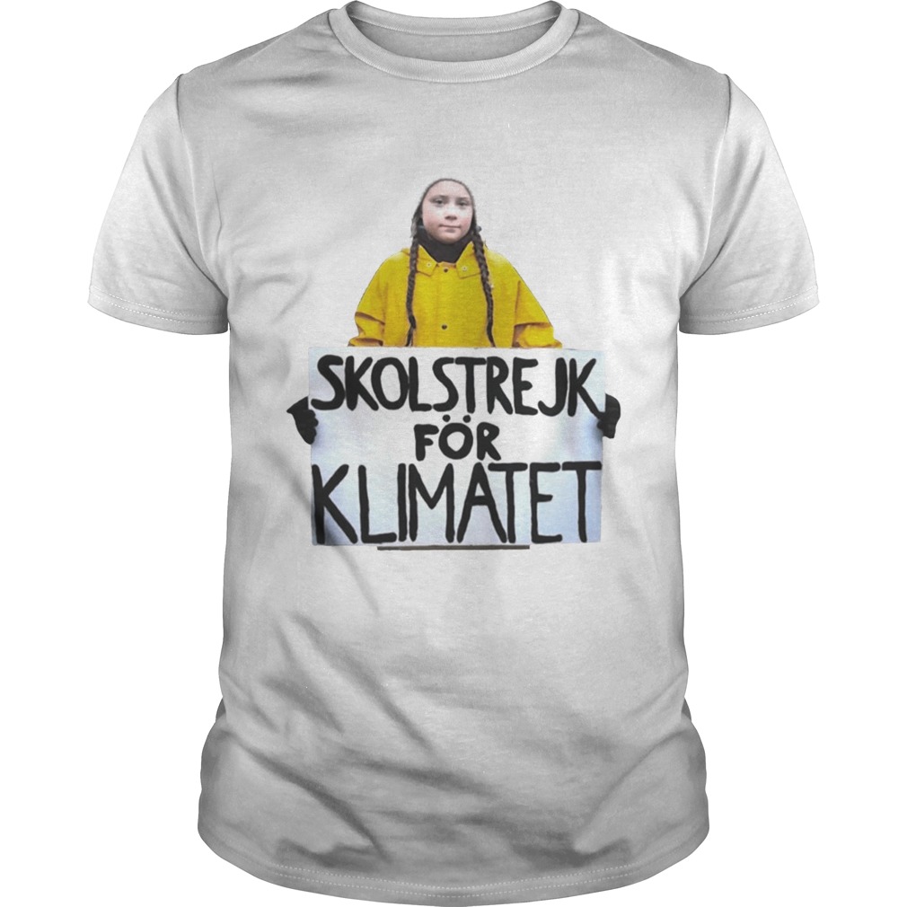 Grets Thunberg Skolstrejk For Klimatet 2019 TShirt