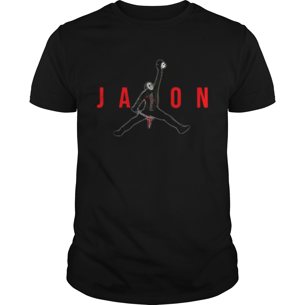 Jason Voorhees Air Jordan shirt