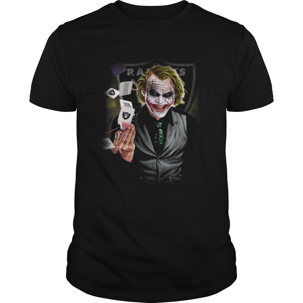 Oakland Raiders Joker Poker Shirt