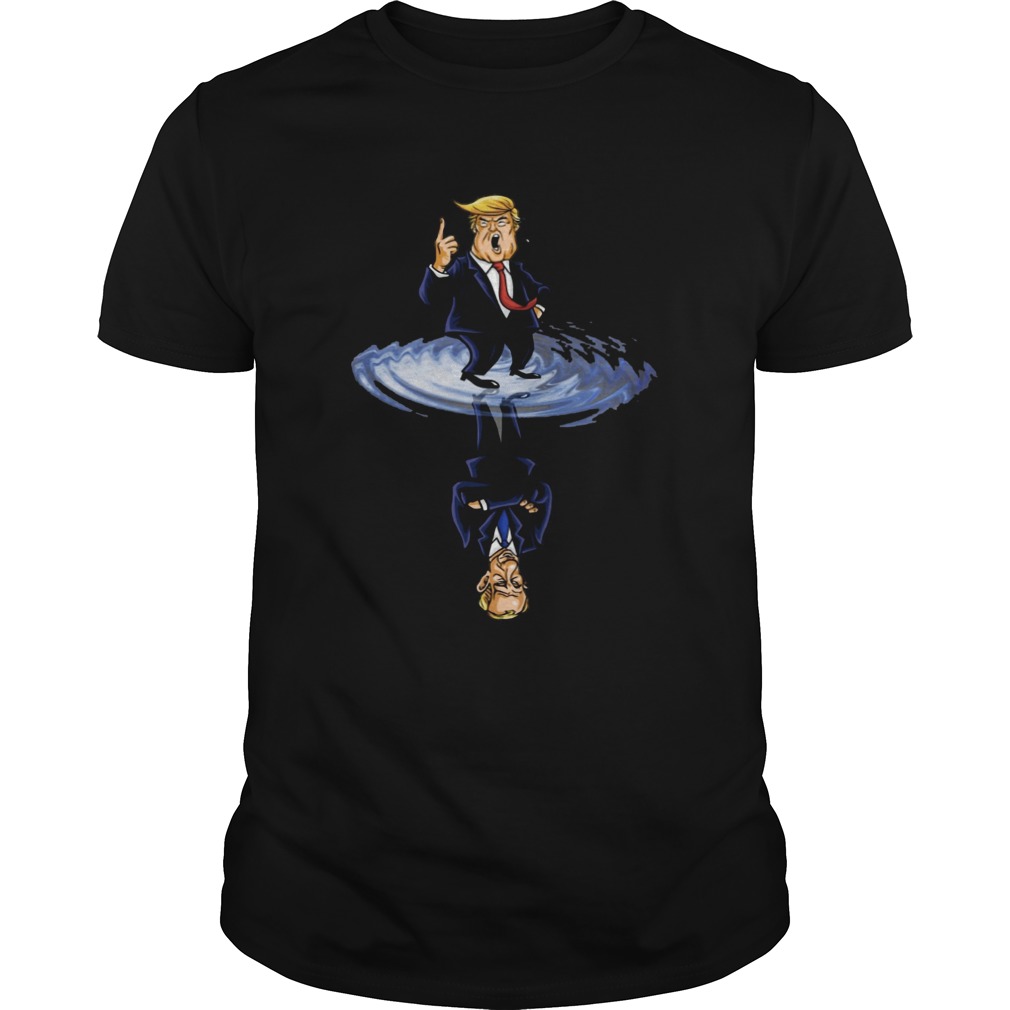 Donald Trump water reflection shirt