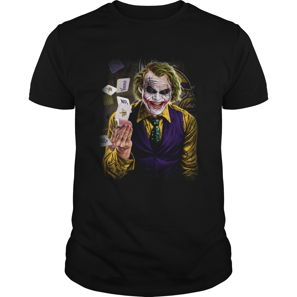 Minnesota Vikings Viking Joker Poker Shirt