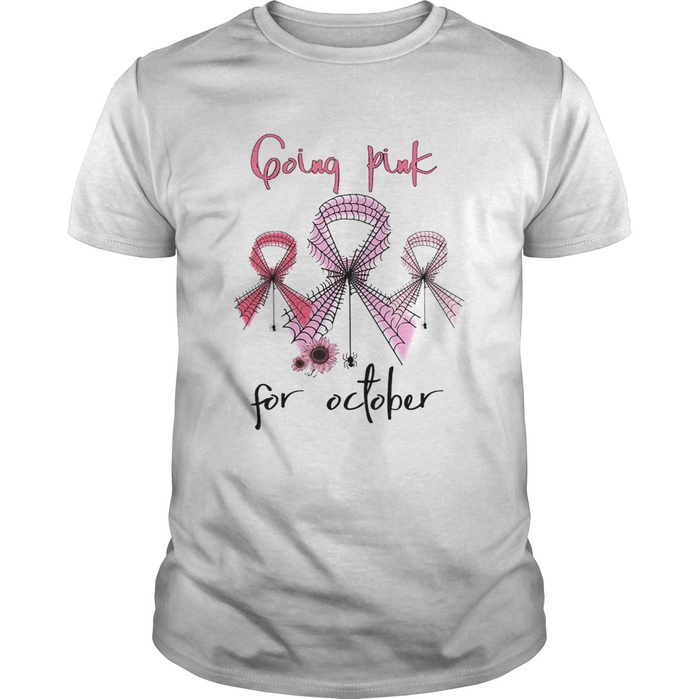 Breast cancer going pink for October shirt