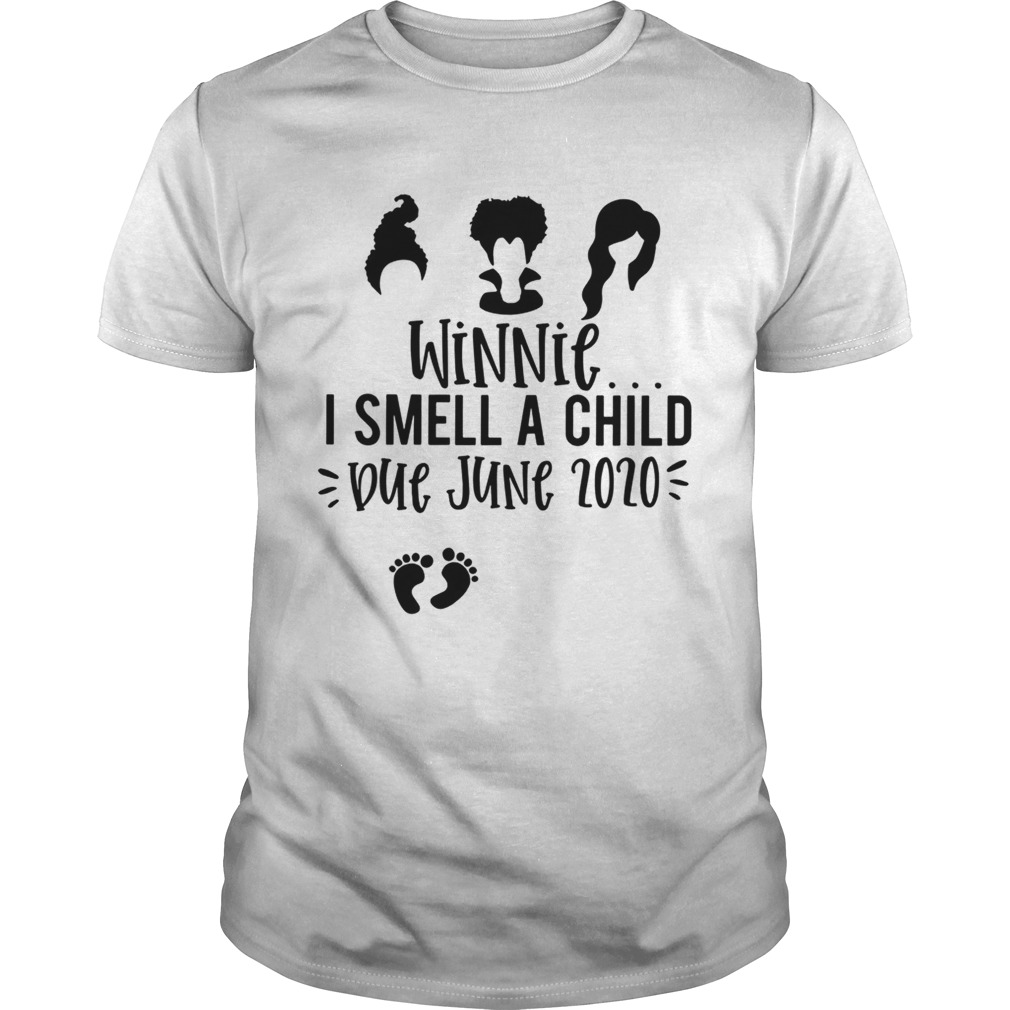 Hocus Pocus Winnie I smell a child Due June Zozo shirt