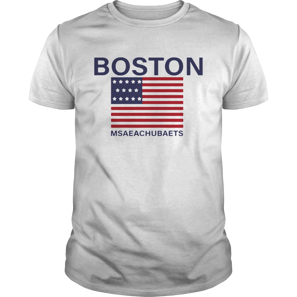 BOSTON MSAEACHUBAETS TEE SHIRT