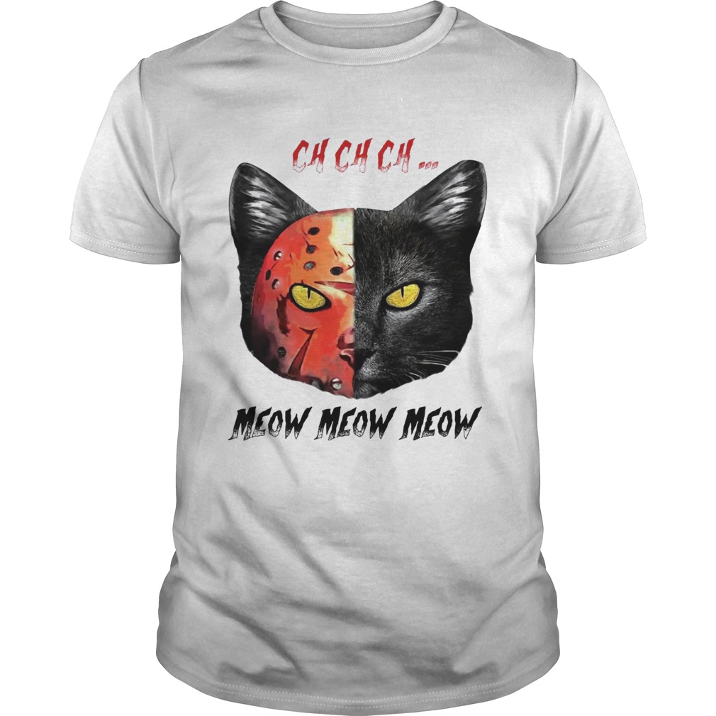 Jason Ki Ki Ki Meow Meow Cat Halloween shirt