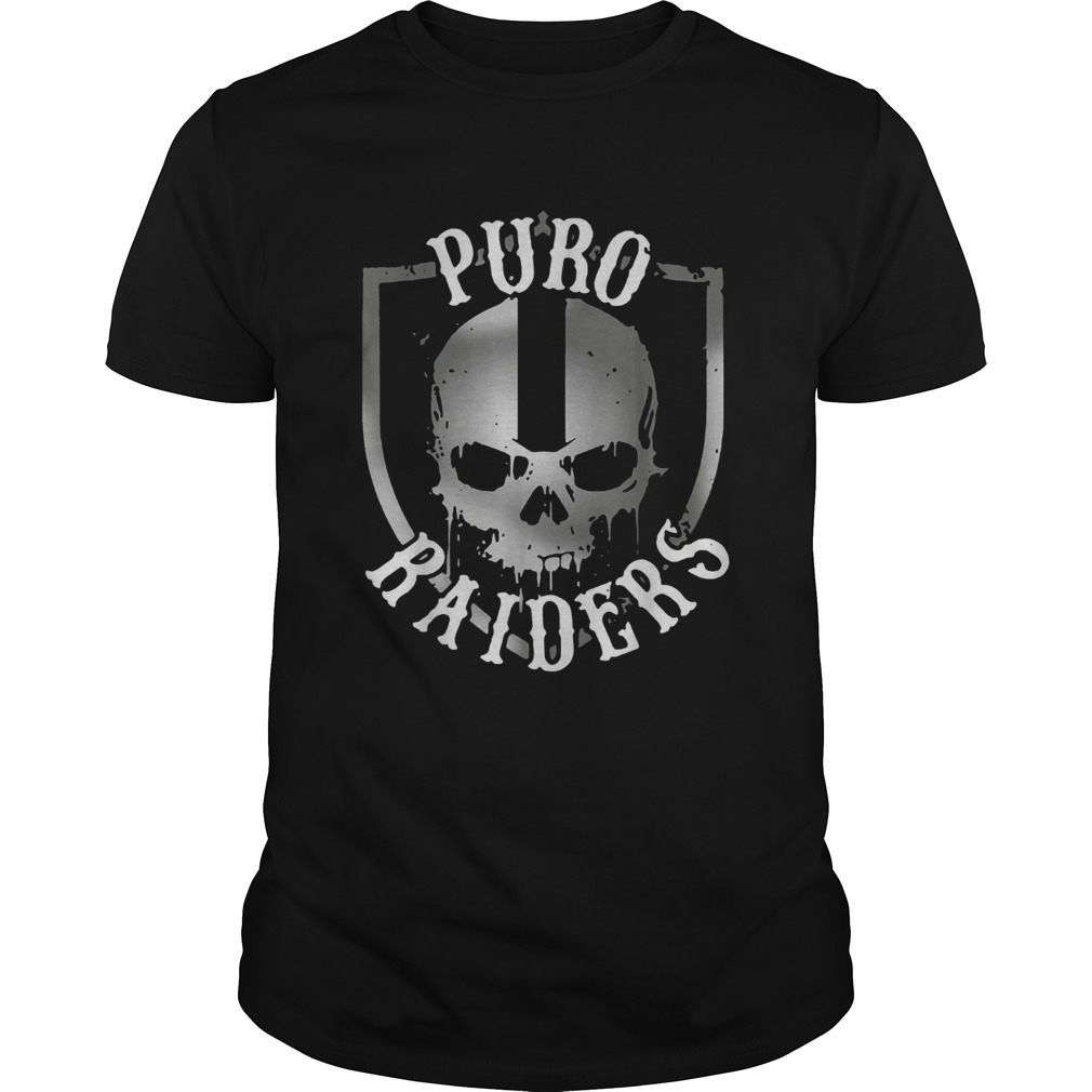 Puro Raiders skull shirt