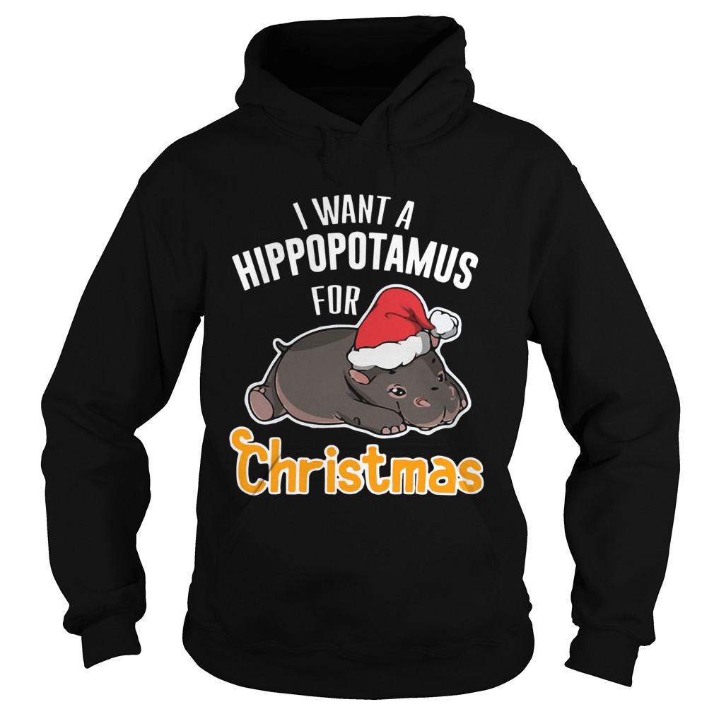 I want a hippopotamus for Christmas shirt