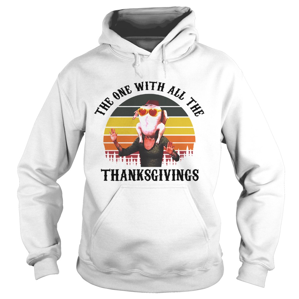 The one with all the Thanksgivings Friends Monica Turkey shirt