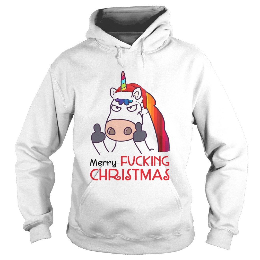 Merry Fucking Christmas Unicorn Fuck shirt