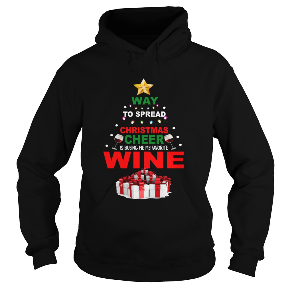 Way to spread Christmas cheer is buying me my favorite wine shirt