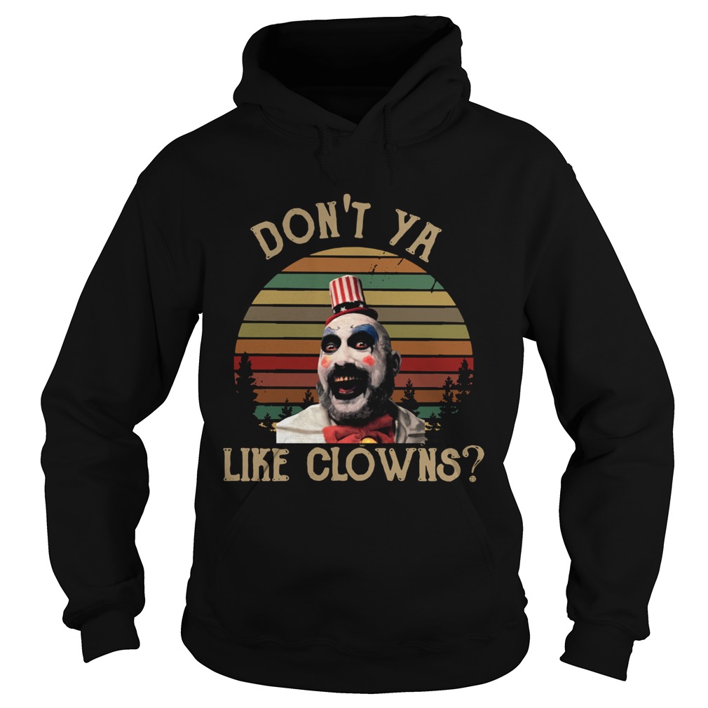 Captain Spaulding Don’t ya like Clowns vintage shirt