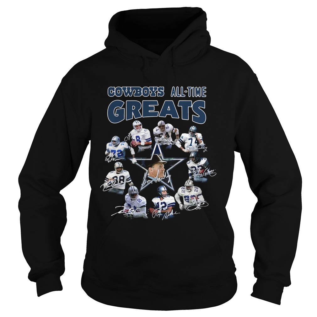 Dallas Cowboys Players All Time Greats Signatures shirt