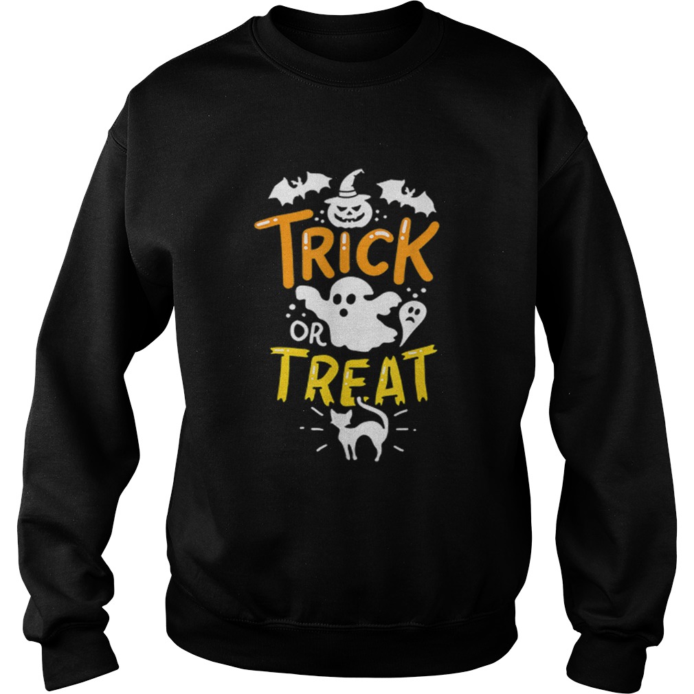 Happy Halloween Trick Or Treat Party Ghost Bat shirt