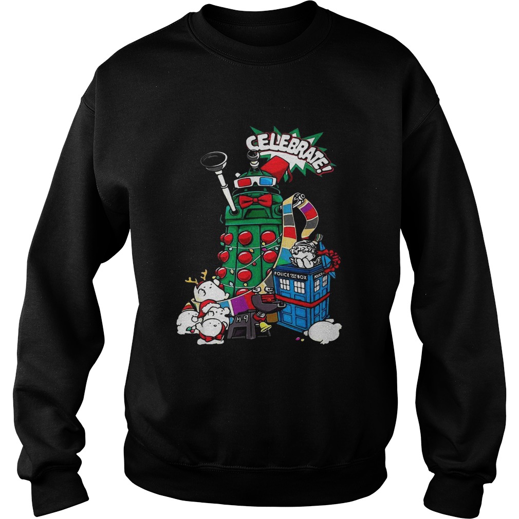 Doctor Who celebrate Christmas shirt