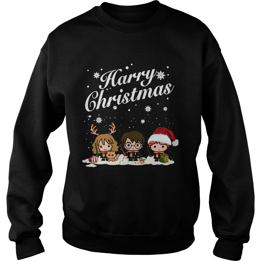 Harry Potter Hermione Granger And Ron Weasley Harry Christmas Shirt