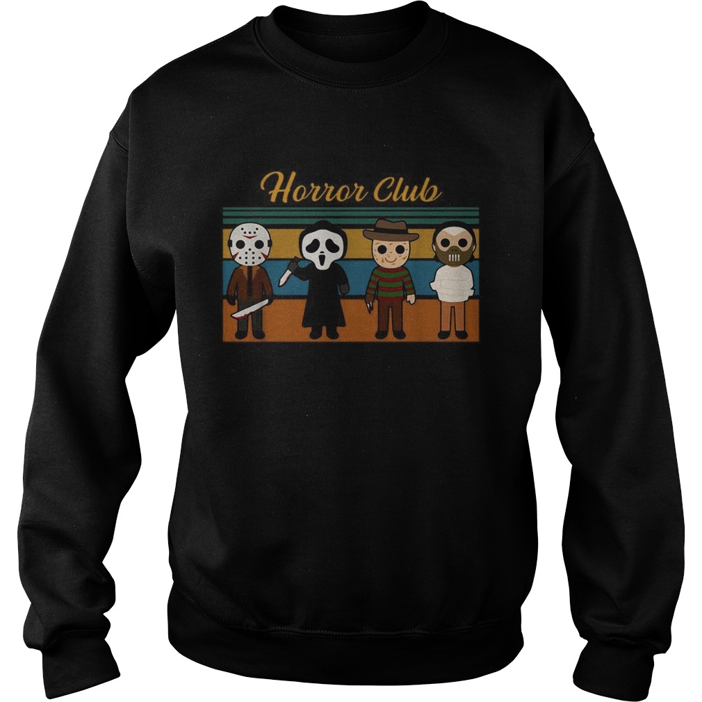 Halloween Horror club Horror character vintage shirt