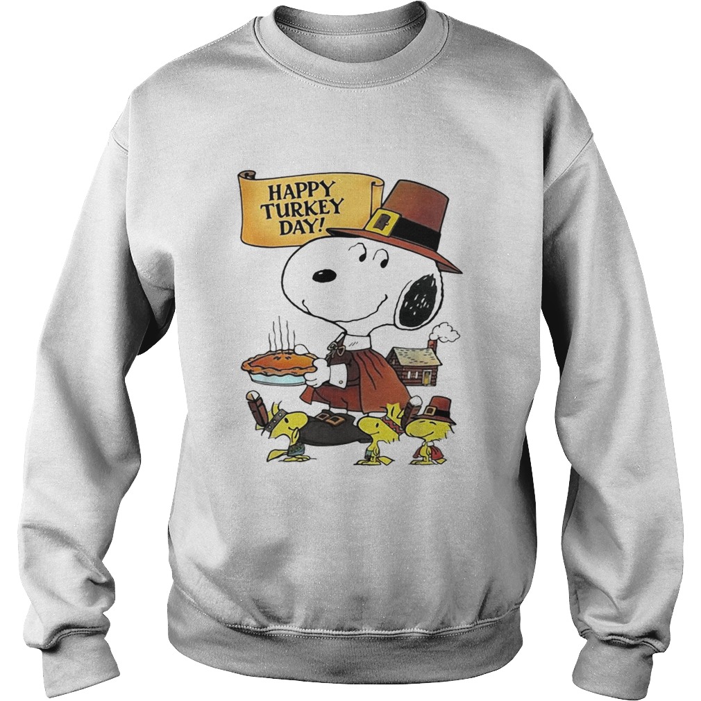 Snoopy happy Turkey day shirt