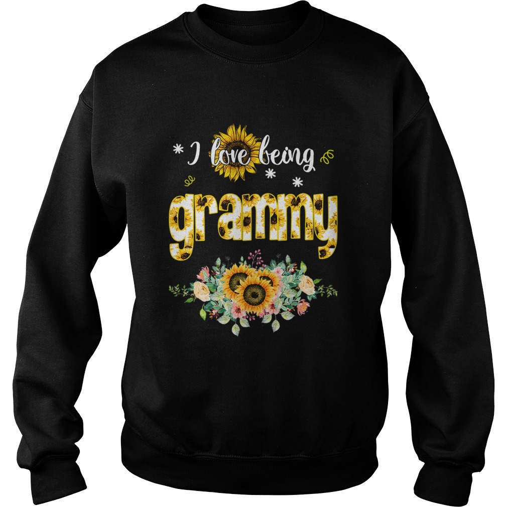 I Love Being Grammy Sunflower T-Shirt