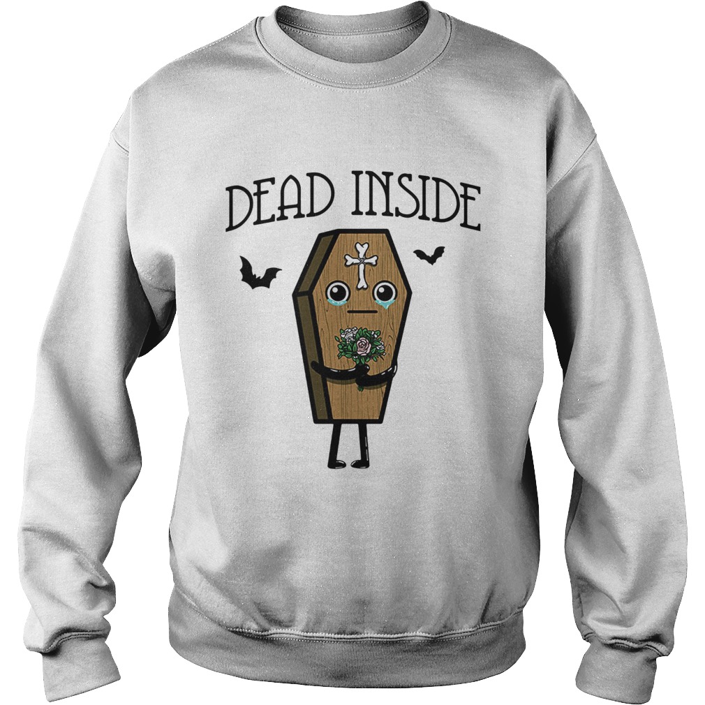 Halloween Coffin dead inside shirt