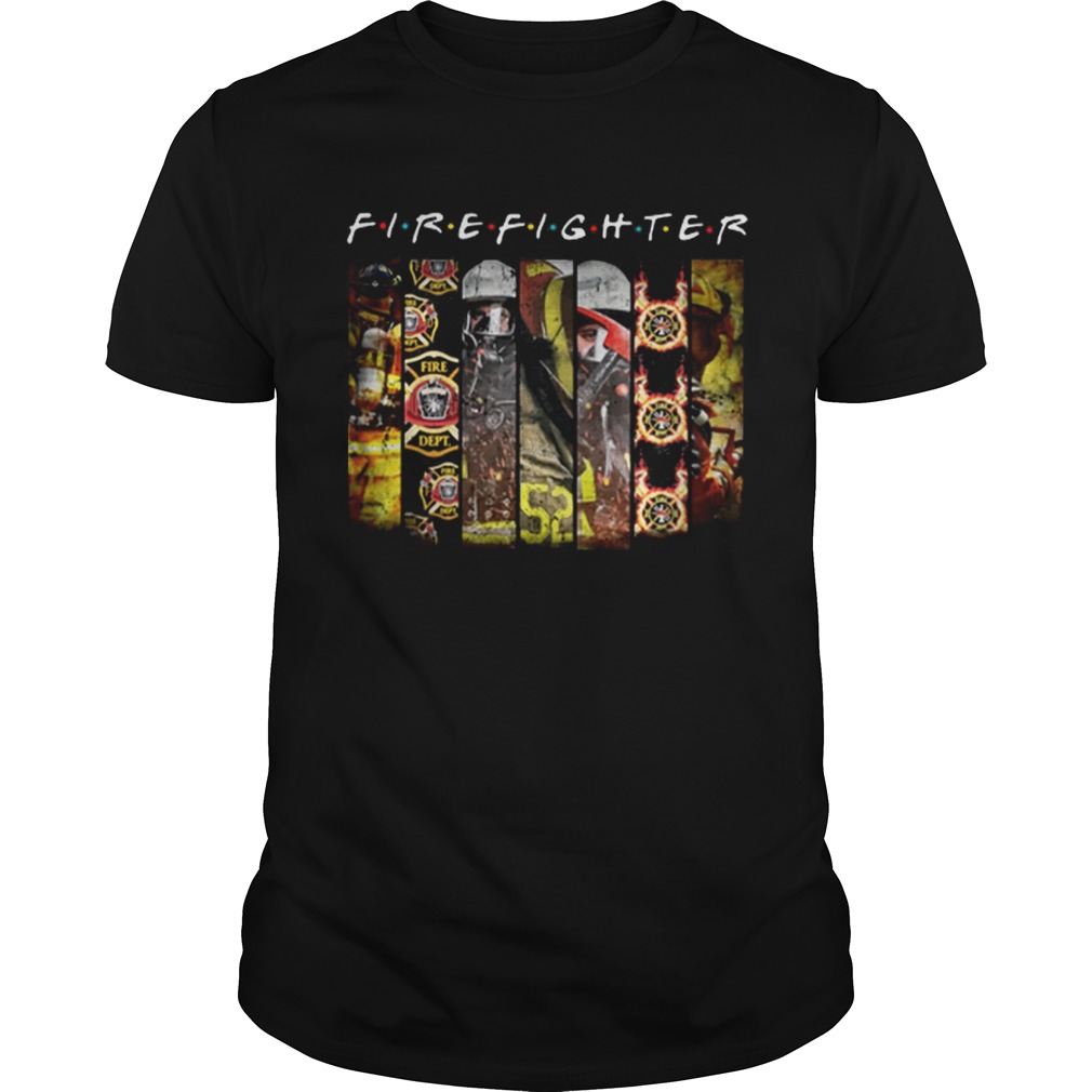 Firefighter friends tv show shirt