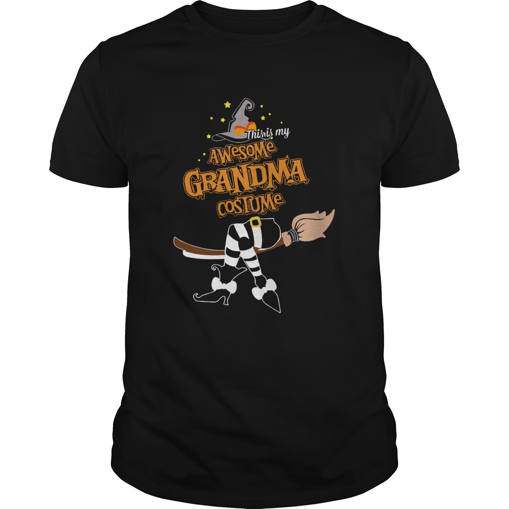 Halloween This Is My Awesome Grandma Costume Shirt